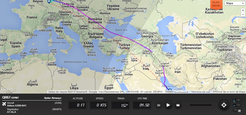 a350 primer vuelo FR25