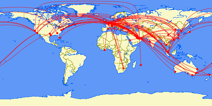 A380 - World Routes