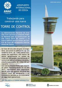 Nueva Torre de Control Aeropuerto de Ezeiza