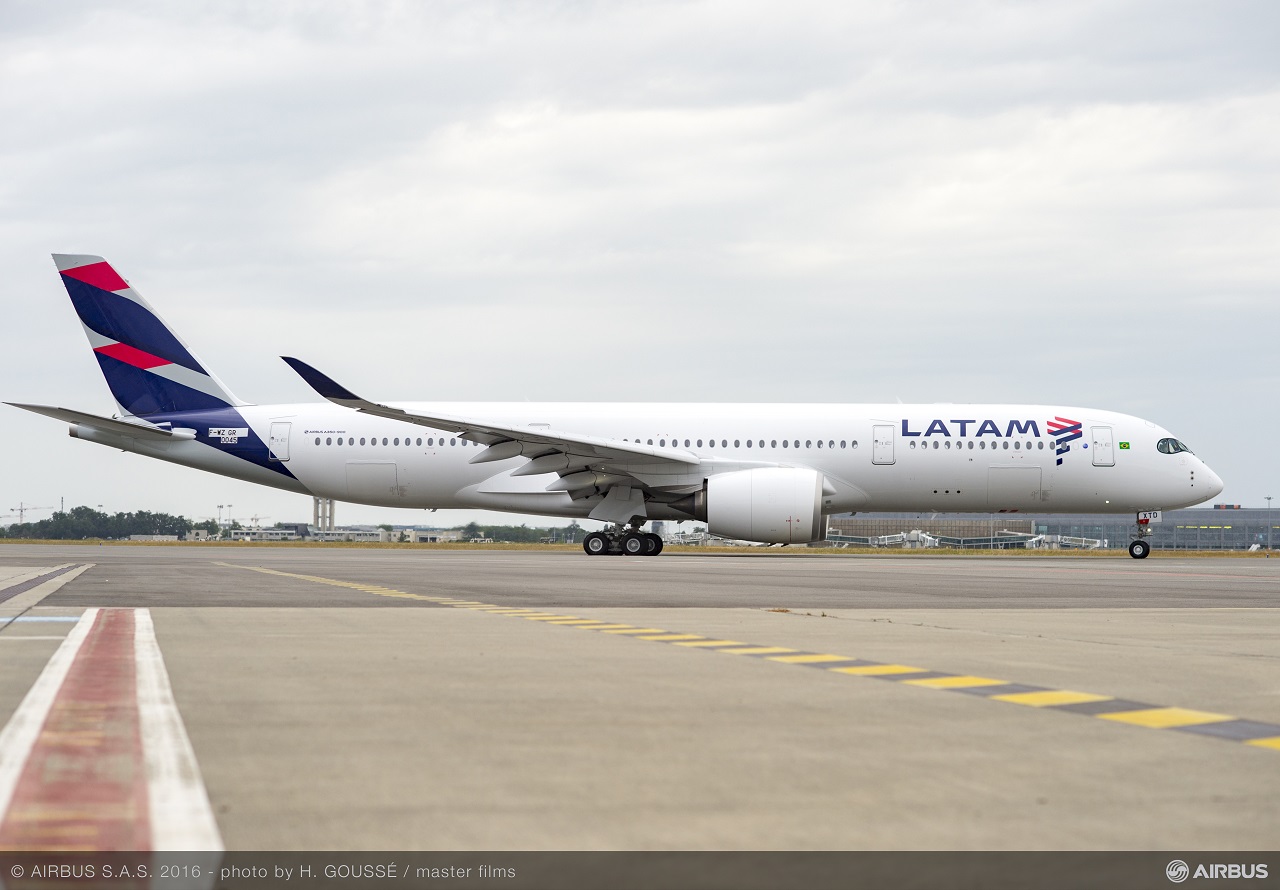 Airbus A350 de LATAM