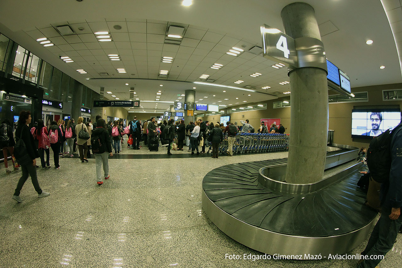 Aeroparque Jorge Newbery - Retiro de equipajes