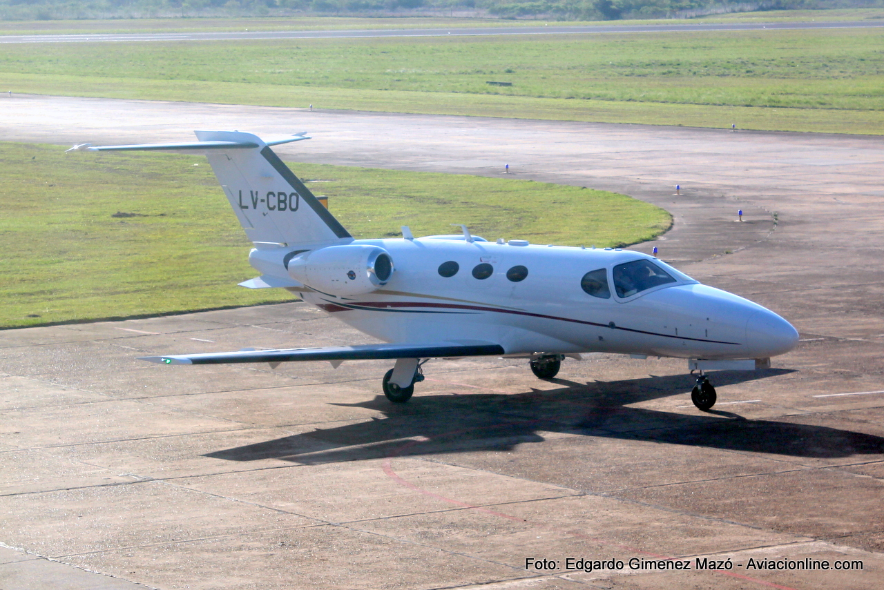 Aeropuerto de Corrientes - Cessna 510 Mustang - LV-CBO