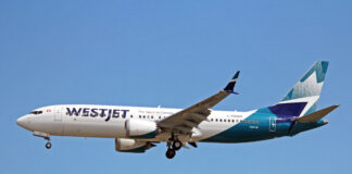 WestJet Boeing 737 MAX 8