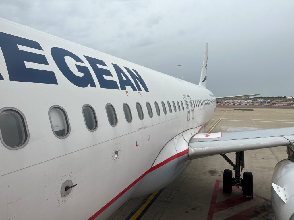 SX-DVY Aegean Airlines Airbus A320 Roma/Rome Fiumicino (FCO)