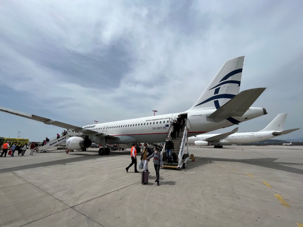 SX-DVY Aegean Airlines Airbus A320 Atenas/Athens Airport (ATH)