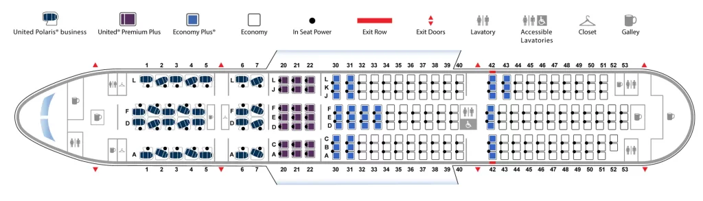 Map seat 787-8