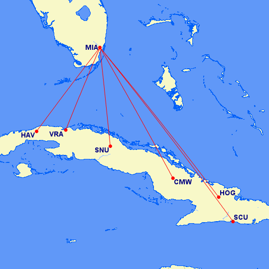 American Airlines Cuba