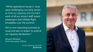 Londres Gatwick Press release