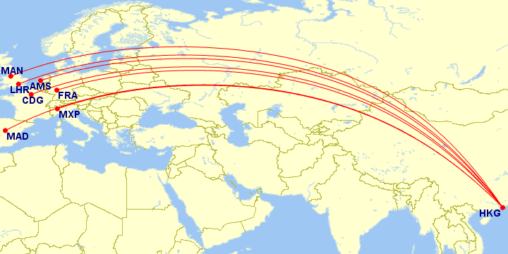 Cathay Pacific Europe