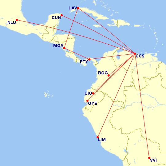 Conviasa América Latina