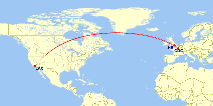 Delta LAX - Europe