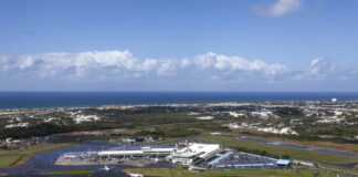 vista aerea del aeropuerto de salvador de bahia