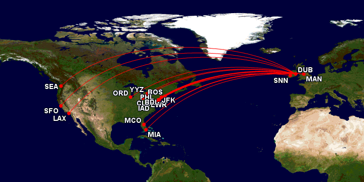 Aer Lingus Network