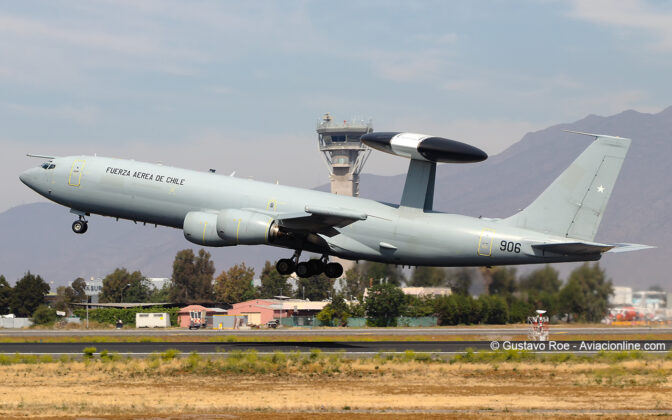 Boeing E-3D Sentry - Cambio de Mando FACH