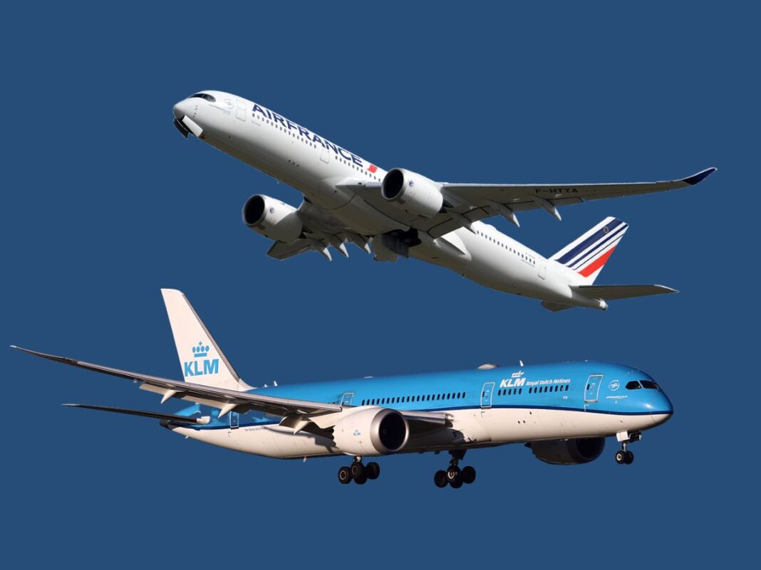 Air France Airbus A350 KLM Boeing 787 Dreamliner