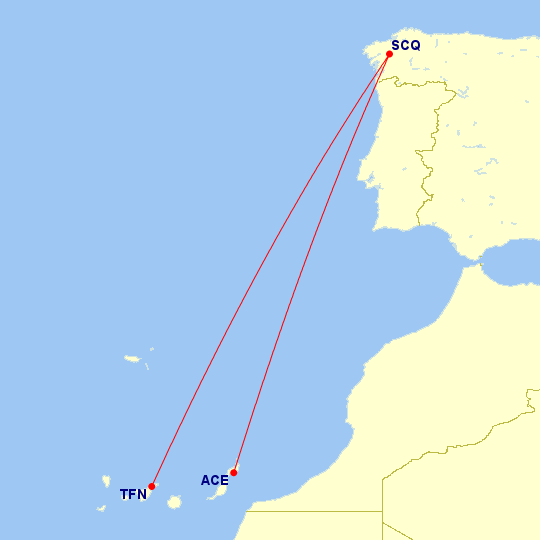 Air Europa Santiago de Compostela