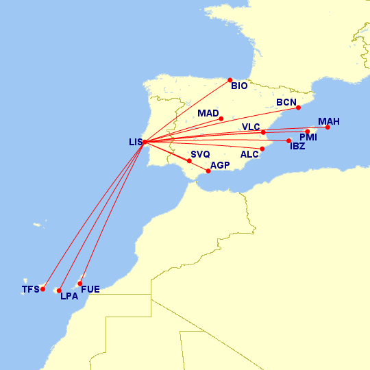 TAP Air Portugal Islas Baleares