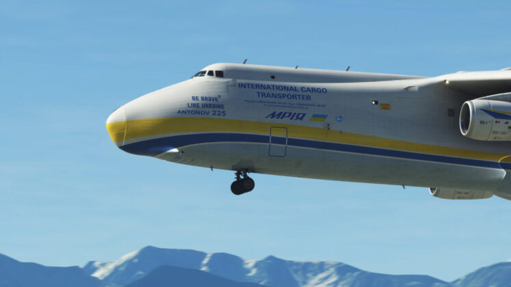 A un año de su destrucción, el Antonov An-225 llega a Microsoft Flight Simulator