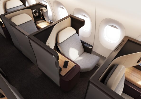 Qantas Airbus A350-1000 Business Class