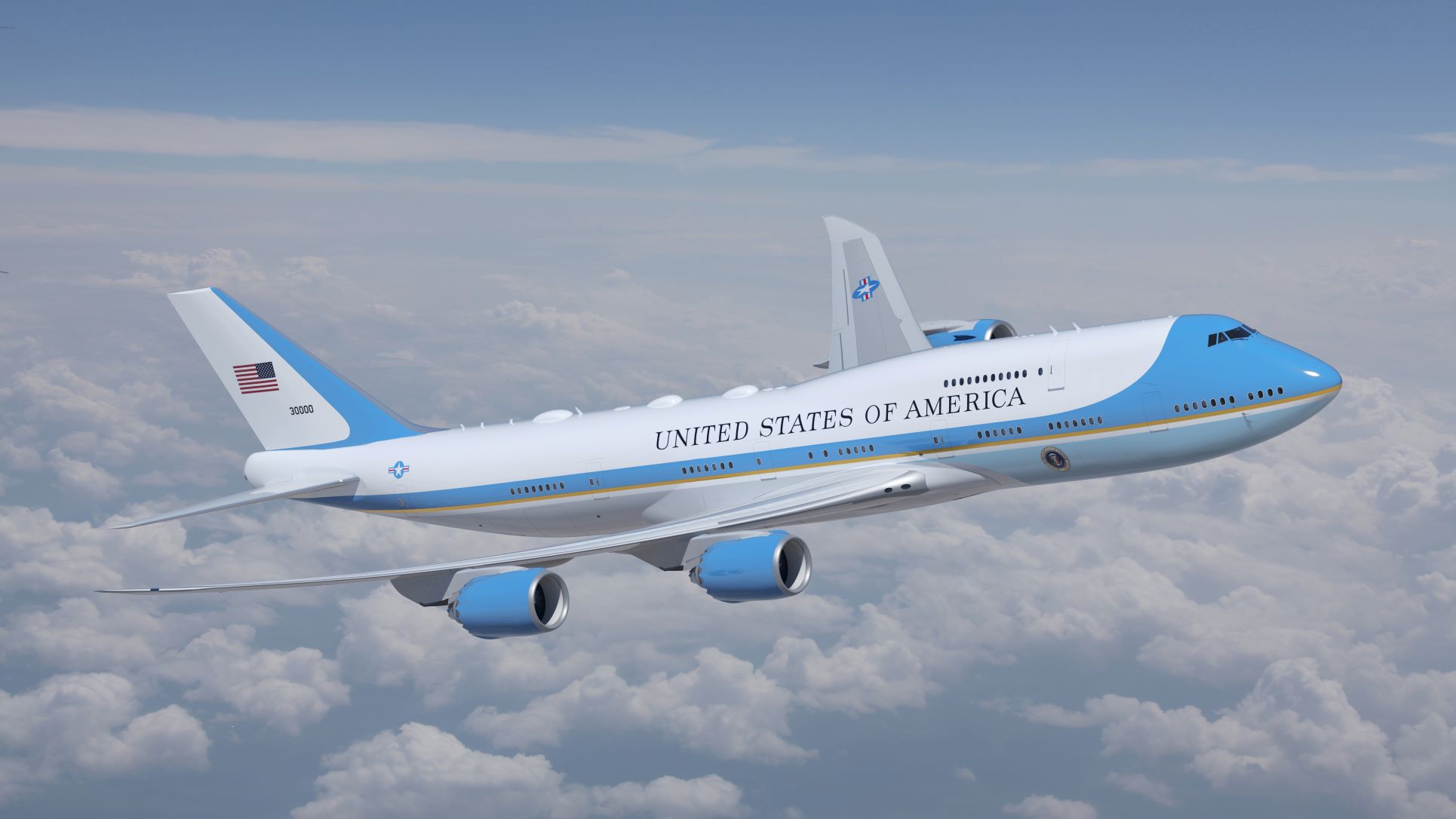 VC-25B Air Force One Boeing 747