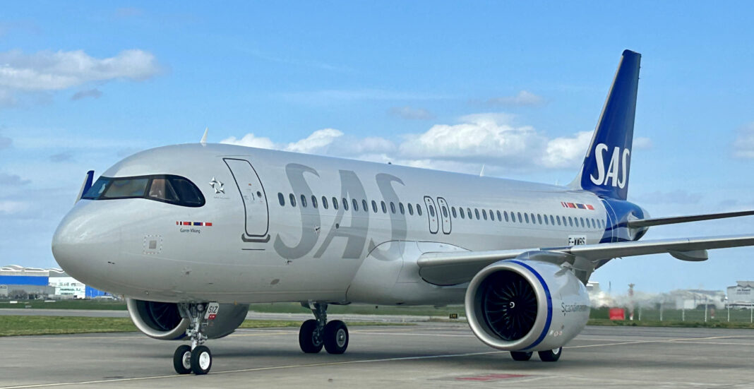 SAS Scandinavian Airlines System Airbus A320neo