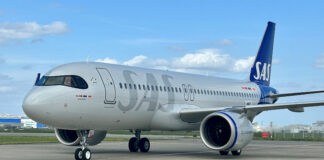 SAS Scandinavian Airlines System Airbus A320neo