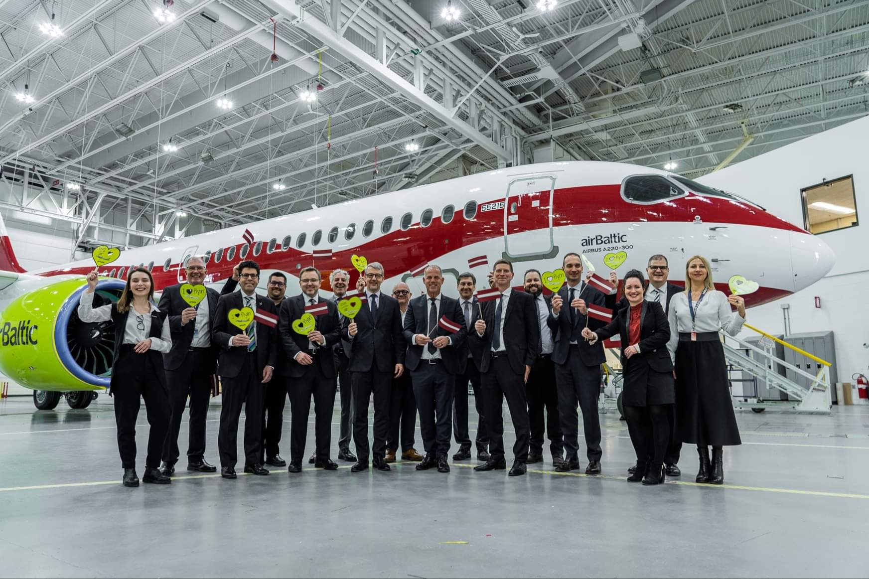 airBaltic recibe su Airbus A220 número 40