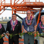 Imua One landing and celebration in Honolulu, Hawaii on April 28, 2023. Credit: Brianna Juda, Southwest Airlines