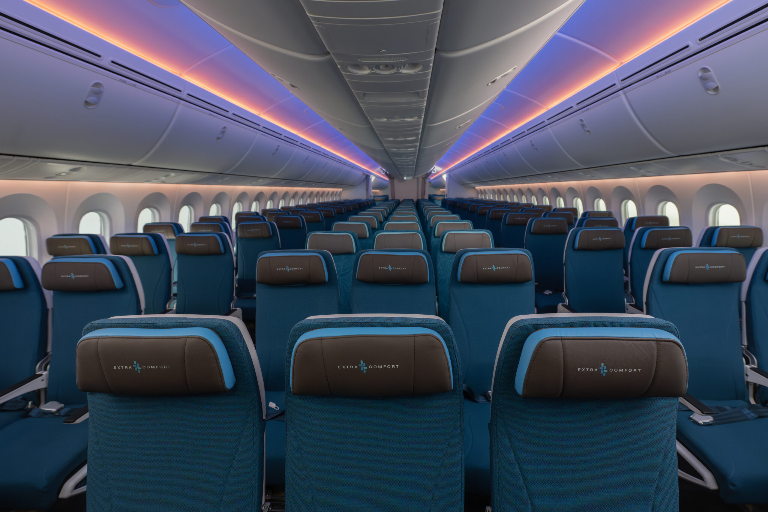 Hawaiian Airlines presenta el interior de sus Boeing 787-9 Dreamliner y las suites Leihōkū