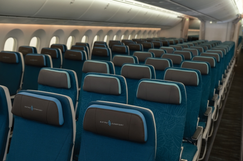 Hawaiian Airlines presenta el interior de sus Boeing 787-9 Dreamliner y las suites Leihōkū