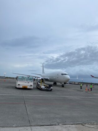 LV-KHQ Boeing 737-800 BCF carguero Aerolíneas Argentinas Cargo (Photo credit: Angelini Sosa)