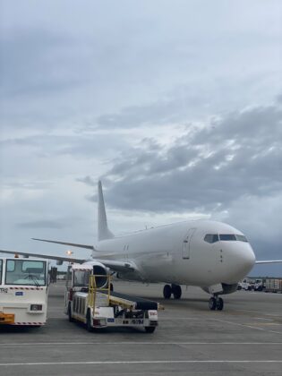 LV-KHQ Boeing 737-800 BCF carguero Aerolíneas Argentinas Cargo (Photo credit: Angelini Sosa)