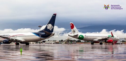 Aerolíneas - Aeroméxico - Viva Aerobus - Guadalajara - México