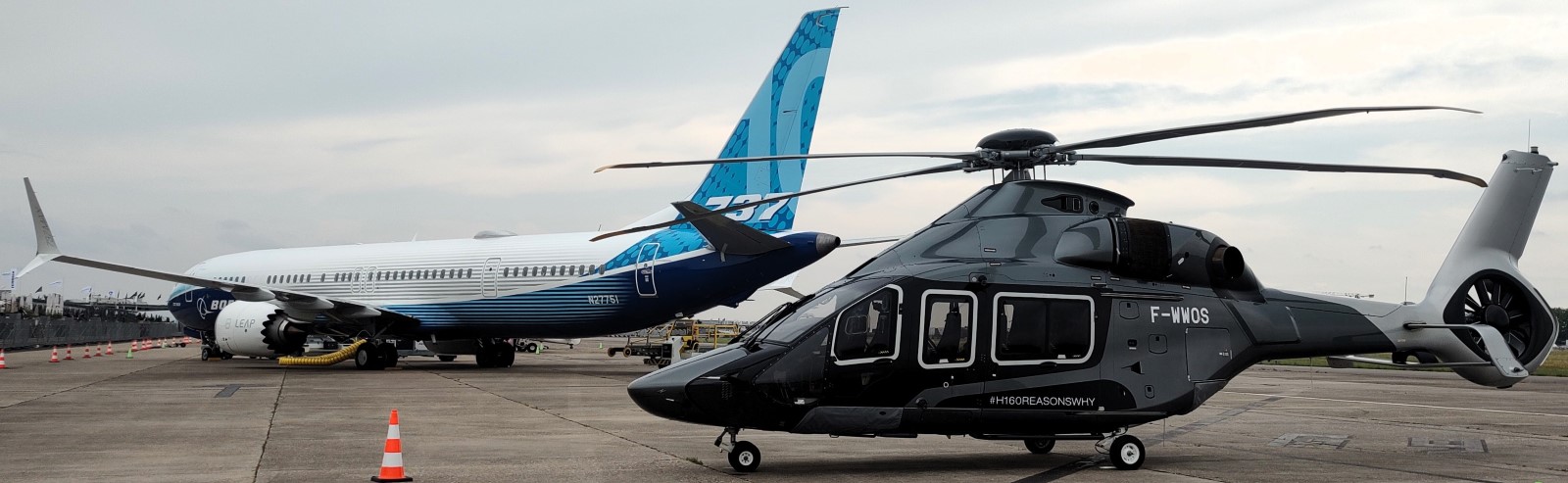 Airbus H160 Boeing 737-10