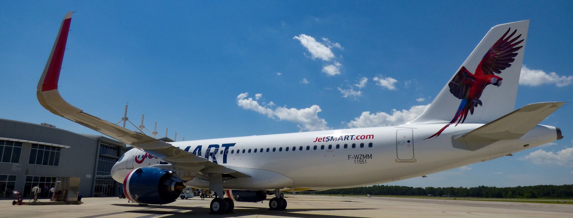 JetSMART Airbus A320neo Alabama Mobile