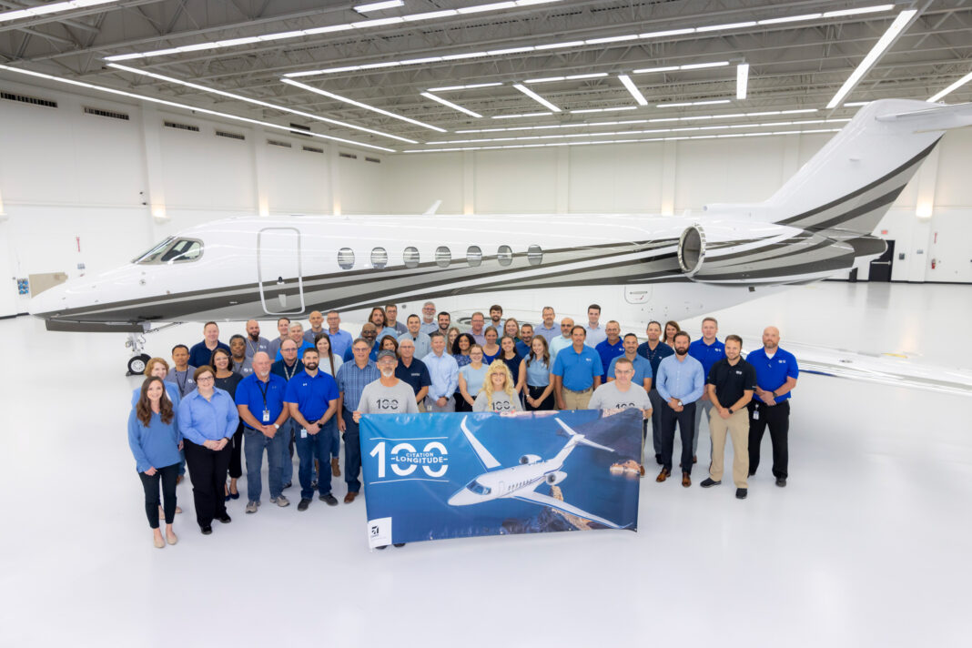 100th Cessna Citation Longitude- Foto: Textron.