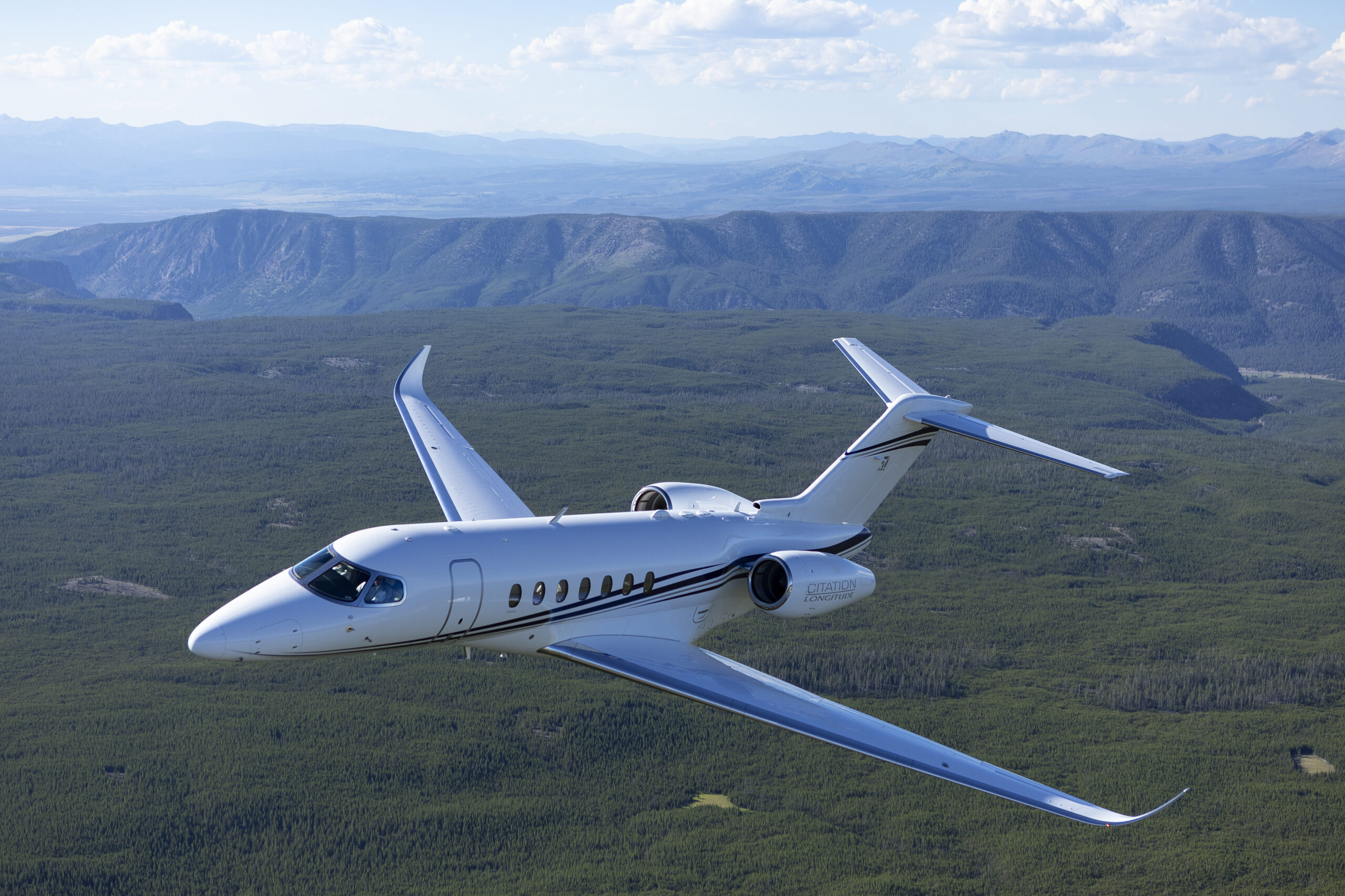 100º Cessna Citation Longitude - Foto: Textron