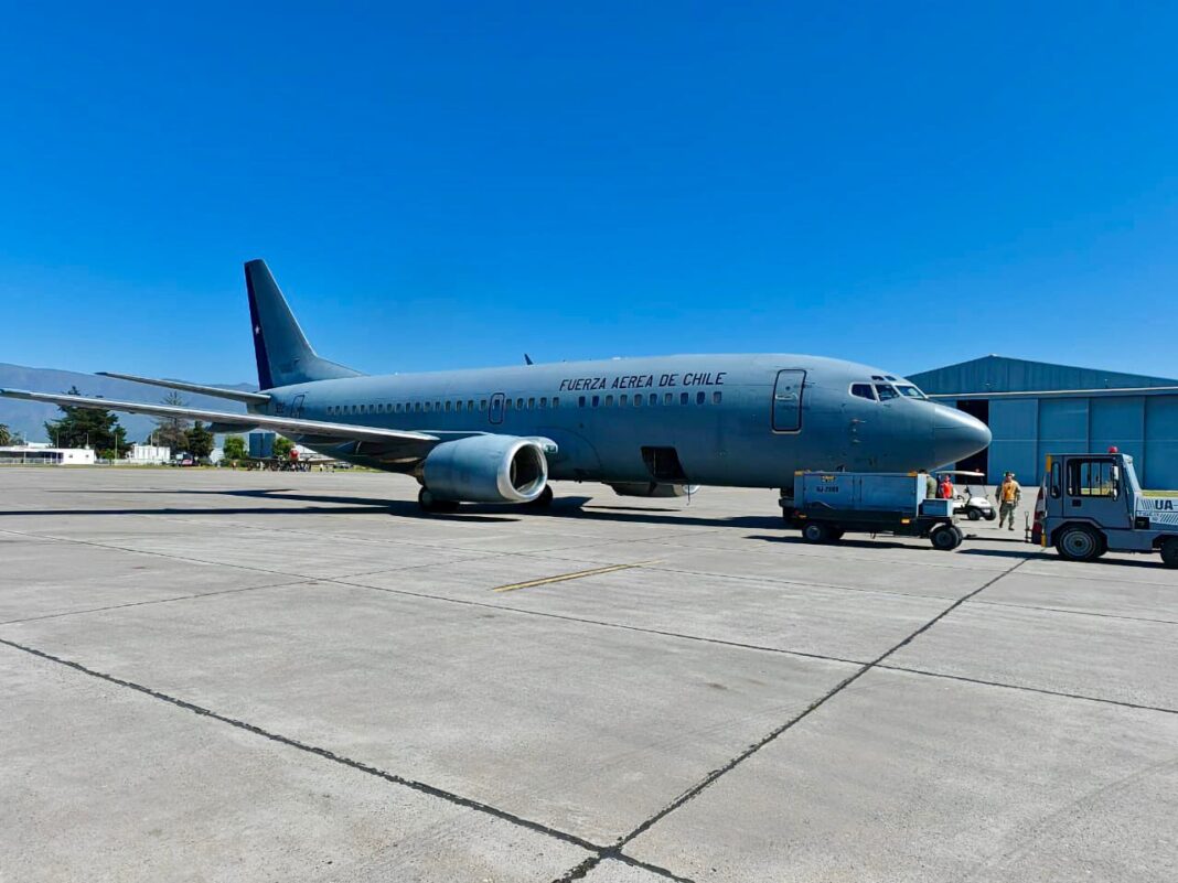 737 FACh repatriar ciudadanos chilenos Israel