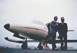 Learjet 23 propiedad de Frank Sinatra 