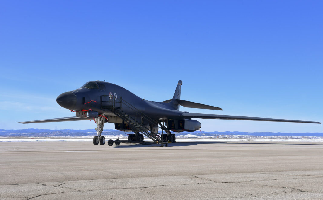 Se estrelló un B-1B 