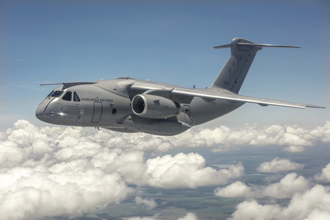 EMBRAER C-390 MILLENNIUM FUERZA AÉREA HÚNGARA PRIMER VUELO