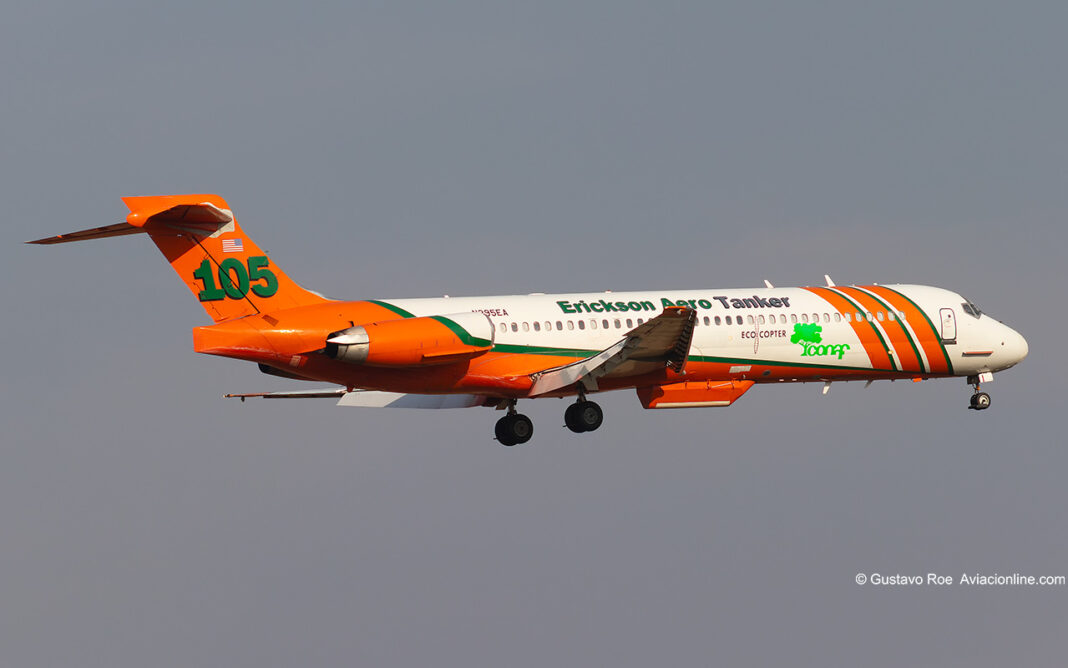 N295EA - McDonnell Douglas MD-87 - Erickson Aero Tanker