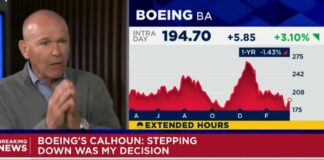 Calhoun Boeing CNBC