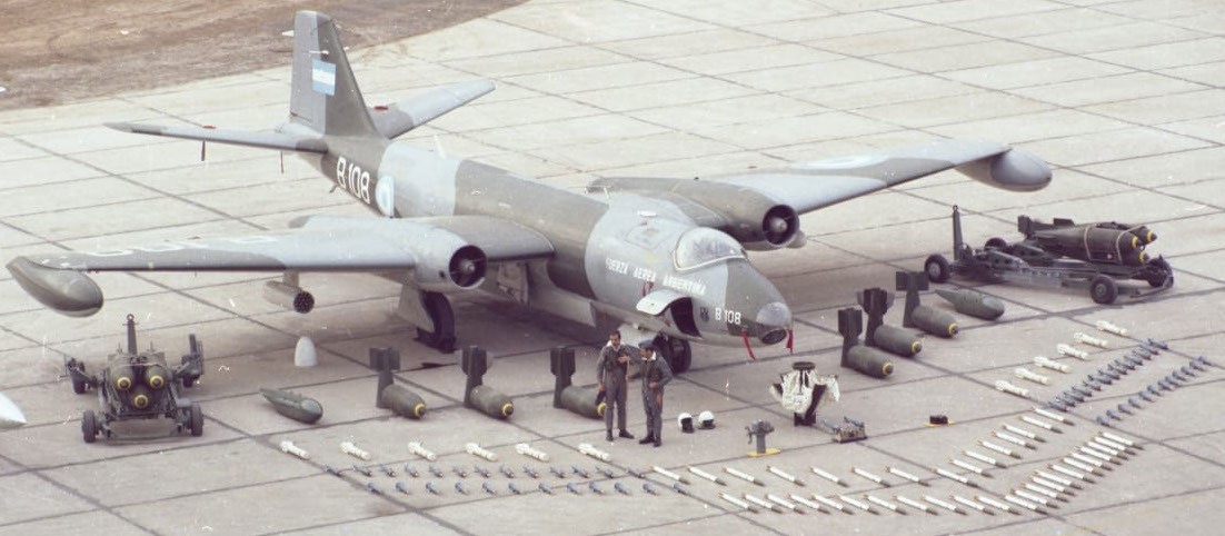 Canberra B-108 Fuerza Aérea Argentina