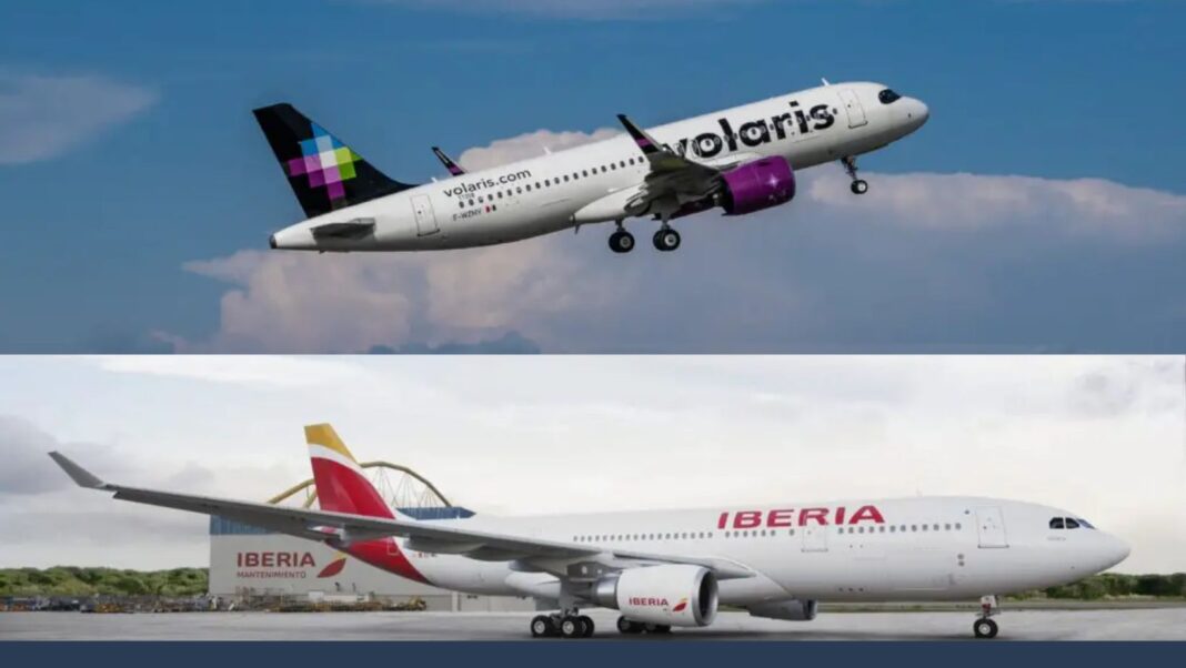 Iberia Volaris Codigo Compartido